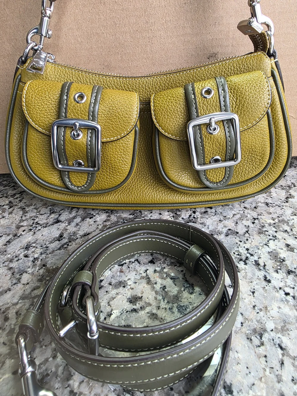 Coach compact shoulder